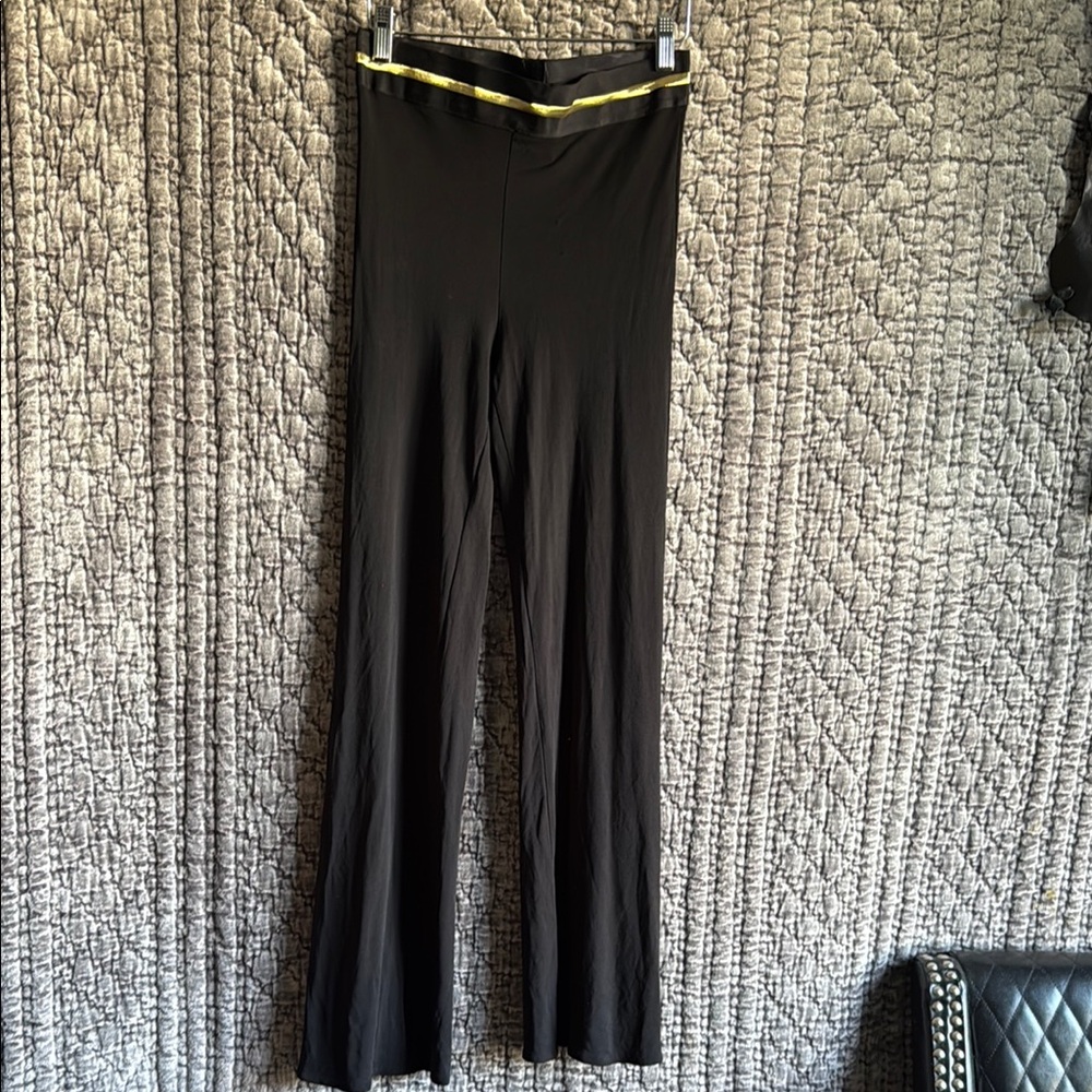 Jean Paul Gaultier Black and Yellow Track Pants